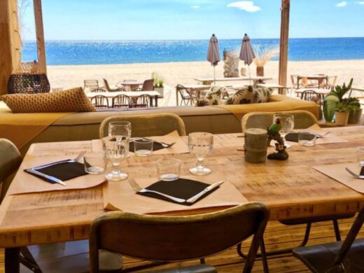 Club de plage et restaurant gastronomique à Leucate plage